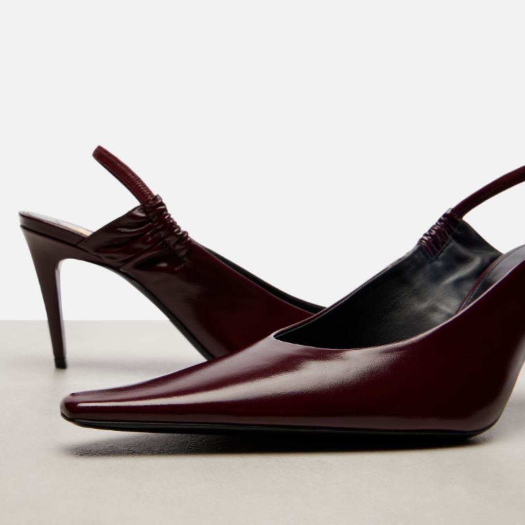 Saint Laurent Anne-Marie Slingback Pumps